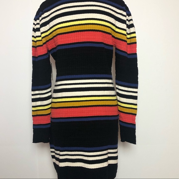 Free People Striped Sweater Dress Size M - Picture 2 of 6